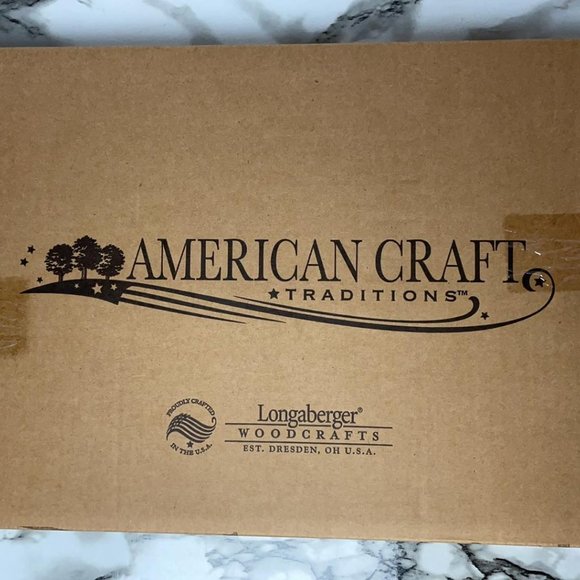 Longaberger American Craft Traditions Board Act-Cheese & Serving Crock - Picture 5 of 7